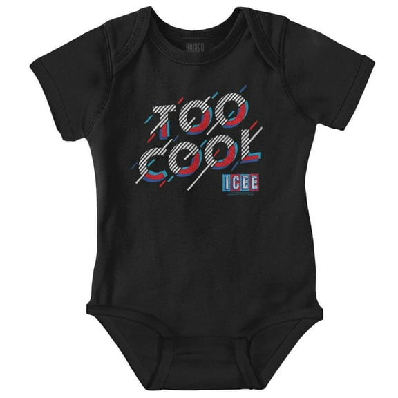 Too Vintage 80s Official Icee Logo Romper Boys or Girls Infant Baby Brisco Brands 12M