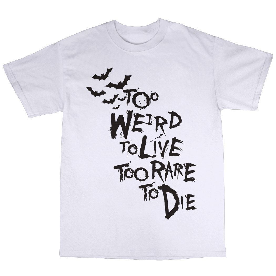 Too Weird To Live Too Rare To Die TShirt 100 Premium Cotton Hunter S. Thompson