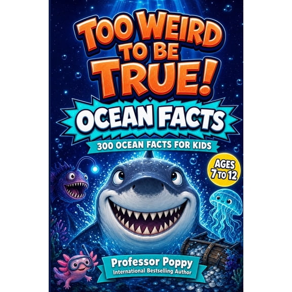 Young Explorer Too Weird to Be True! 300 Ocean Facts for Kids: Sharks, Deep-Sea Monsters, Glowing Creatures, Shipwrecks, and Mind-Blowi, (Paperback)