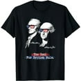 thumbnail image 1 of Too cool for british rule. Hamilton Washington Funny T-Shirt, 1 of 5