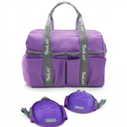 TooLux Garden Wide-Mouth Tool Bag with Knee Pads   Large Capacity Tool Tote, Multi Pocket Organizer for Gardening & Outdoor Work, Suitable for Mom or Birthday Gift