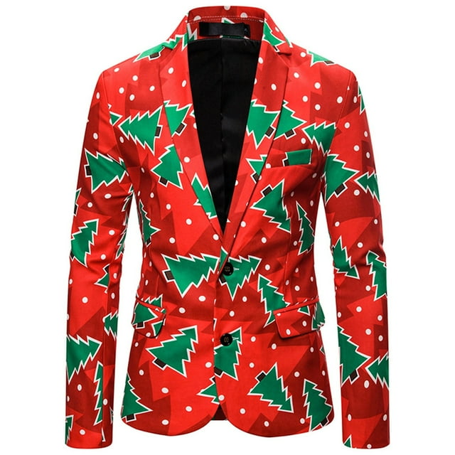 Tooayk Mens Winter Coats, Men's Sport Coats & Blazers, Christmas Suit