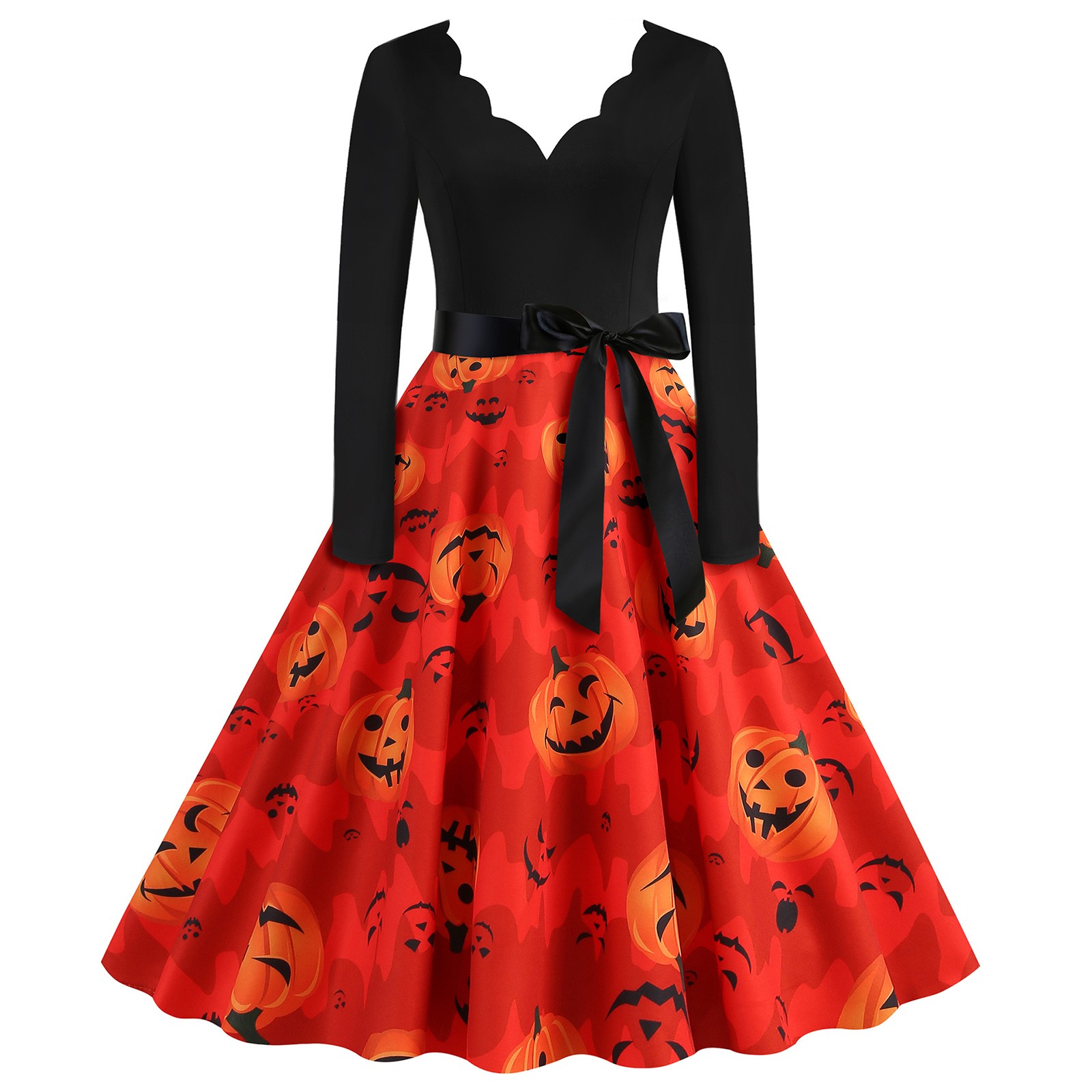 Halloween swing skirt outlet