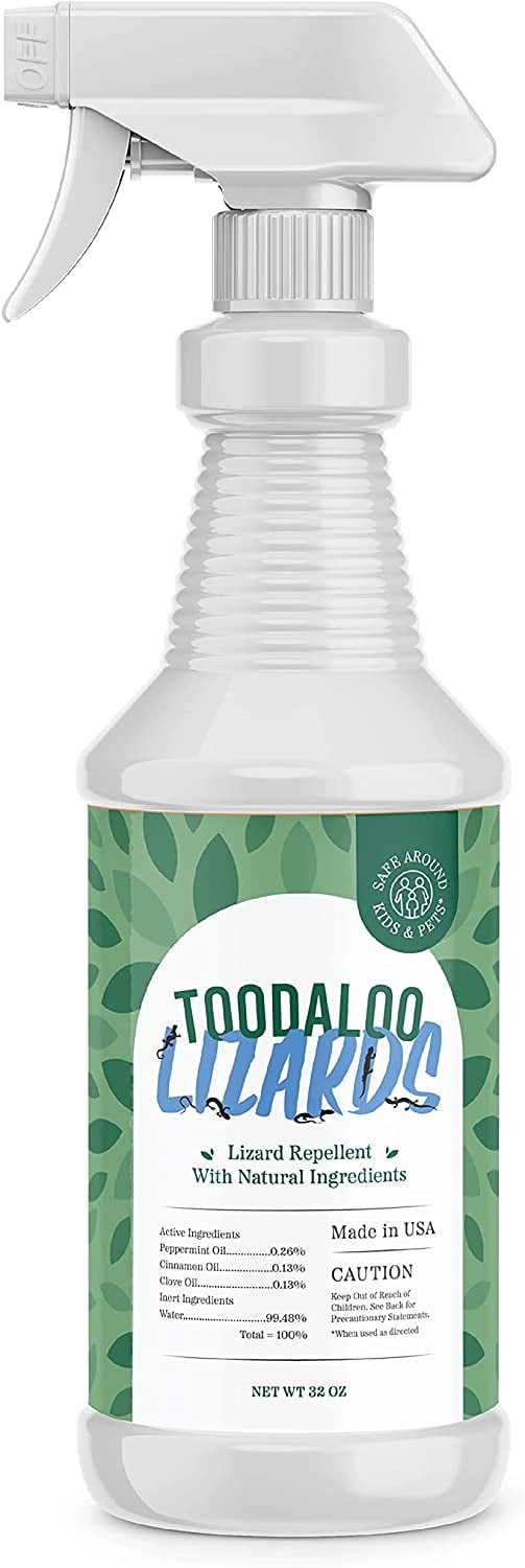 Toodaloo Lizards Lizard Control Spray Deters Lizards From Your Home