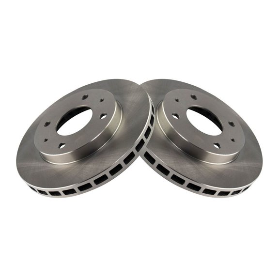 Toodiver 2pcs Disc Brake Rotor Set Assembly Front Rear Left Right ABS for Eagle for Summit,for Mitsubishi for Expo for Galant for Lancer for Sigma,for Plymouth for Colt