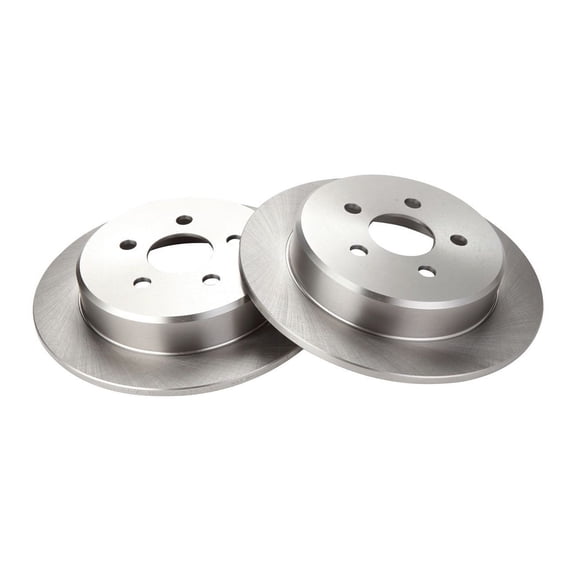 Toodiver 2pcs Disc Brake Rotor Set Assembly Rear Left Right for Breeze 96-00 for Cirrus 95-00 for Neon 95-05 for PT Cruiser 01-10 for Sebring 96-06 for Stratus 95-06