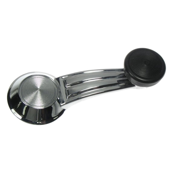 Toodiver Window Crank Handle Chrome & Black Driver or Passenger Side for Pontiac for Catalina 2 67 for Firebird 326 67 & 350 HO 69 for Grand LeMans Base/Safari 81 for LeMans T37 71 Vehicles