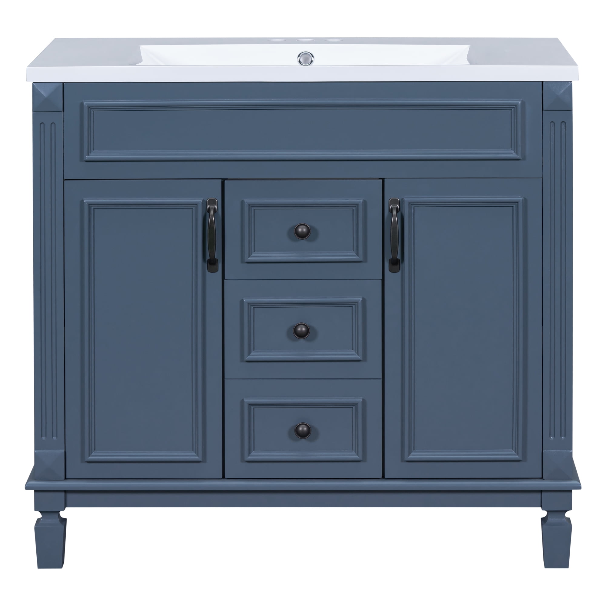 Tookss 36'' Modern Bathroom Vanity Without Top Sink Combo Set ...