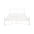 thumbnail image 1 of Tookss Queen Size Platform Bed, Metal Platform Bed Frame With Headboard And Metal Slat Support, Modern Minimalist Style 600lbs Weight Capacity Queen Size Bed For 2 People, 1 of 8