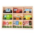 thumbnail image 1 of Tooky Toy Co Transportation & Street Sign Set 30x22x4cm, 1 of 1