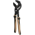 thumbnail image 1 of Tool 10 inch Adjustable Pliers Wrench, Premium CR-V Construction, Quick Adjust Push , Clamp Shapes, Maximum Jaw Opening 1.97 inch, Smooth Parallel Jaws with Comfortable Grips, 1 of 8