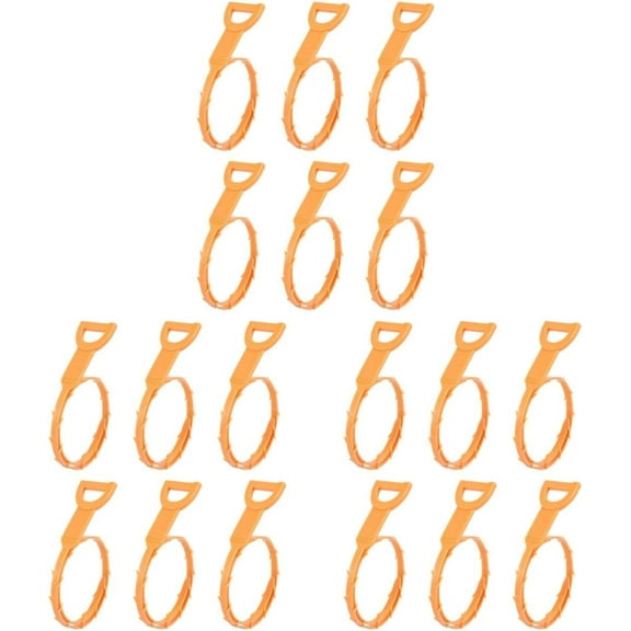 Tool 18 Pcs Drain Cleaner Stick Snake Drain Clog Remover Draino Hair Clog Remover Shower Hair Drain Clog Sink