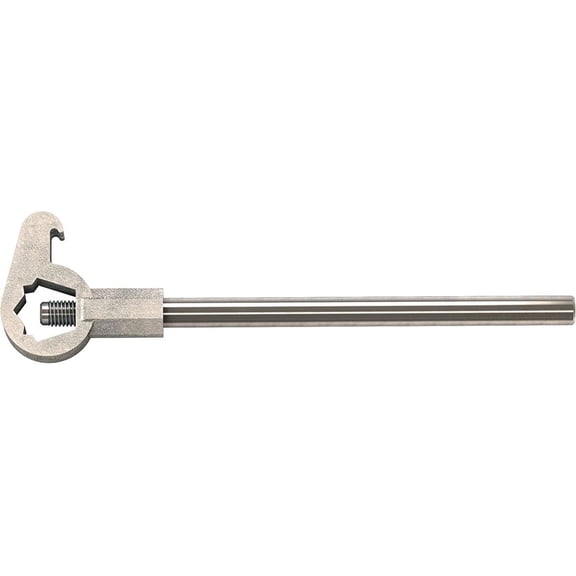 Tool 84-637 Heavy-Duty Adjustable Fire Hydrant Spanner Wrench, 12" Length