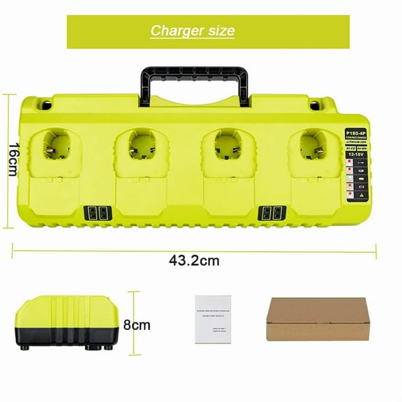 Tool Accessory NI-CD NI-MH Li-ion Battery Charger For RYOBI 12V 14.4V 18V ONE+ Serise Charger P102 P103 P104 P105 P107 P108