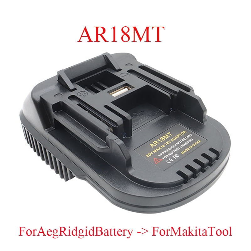 Tool Adapter For Aeg/Rid*Gid Lithium Battery Converter to Ma*kita 18v Power tools