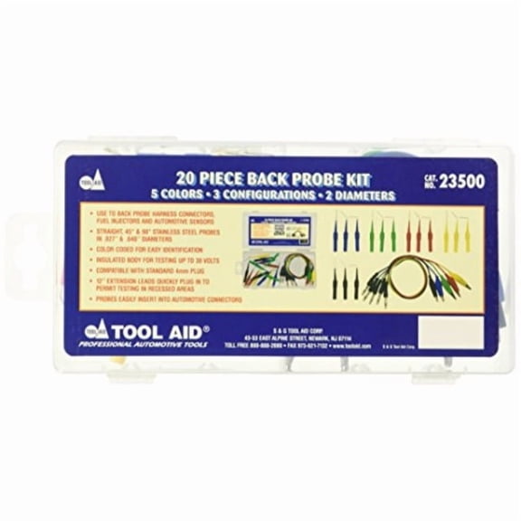 tool aid sg 23500 back probe kit