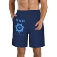 thumbnail image 1 of Tool Album Men's Beach Shorts Swim Trunks Casual Quick Dry Board Shorts Swimwear with Mesh Lined and Pockets, 1 of 8