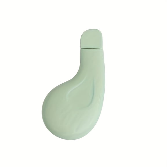 Tool - Available in 4 Colors, Gentle Facial Pore Cleanser, Suitable for Blackheads, Manual Skincare Brush with Textured Surface, Light Green Handle-Green