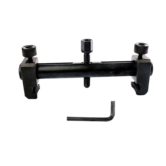 Tool Bag 2 Precision Adjustable Crankshaft Pulley Removal Tool for Engine and Power Steering Extraction Puller Tool for Crankshaft Pulley Removal, 21 cm, Black