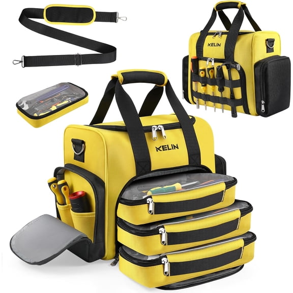 Tool Bag Box Organizer, Wrench Organizer, Toolbox, Tool Bags for Men Storage, Electrician Tool Bag, Caja De Herramientas, Birthday Gifts for Him Dad, Gadgets for Men, Father's Day Gift Ideas