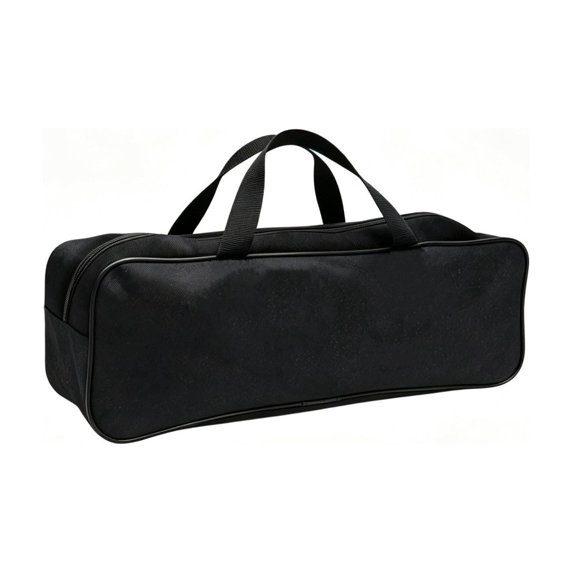 Tool Bag Multi-Purpose Oxfords Cloth Storage Organizer Heavy Duty Waterproof Zippered Portable for Bbq Tools Car Emergency Kits Small Tools, 15x5.5 Inches