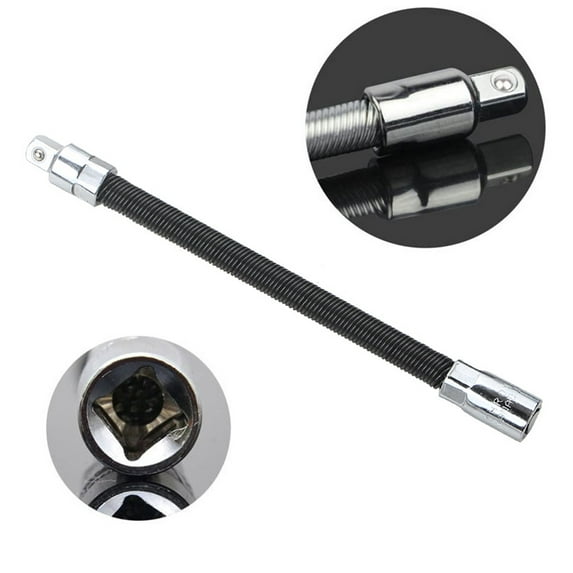 Tool Bag,Socket 3 Counts Bendable Flexible Shaft Extension Rods Set Flexible Spring Bit Adapters For Drill 1/4 Sizes