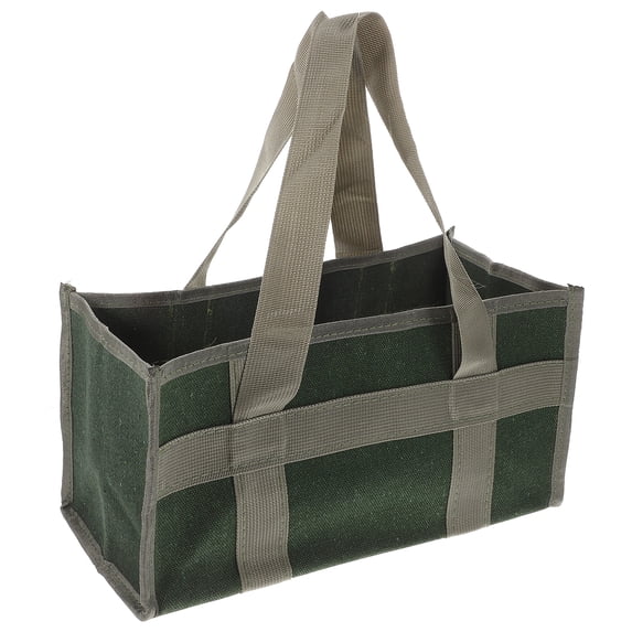 Tool Bag Wide Open Tool Handbag Canvas Storage Pouch Wide Tool Tote 35x17x17cm