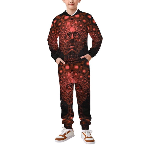 Tool Band 2 Piece Outfits Hoodie Sweatsuits Set Sweatpants Long Sleeve Sweatshirt Matching Joggers Tracksuit Sets