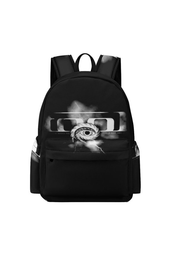 Tool Band Adult Backpack Bookbag Large Capacity Daypack Rucksack for Outdoor Travel