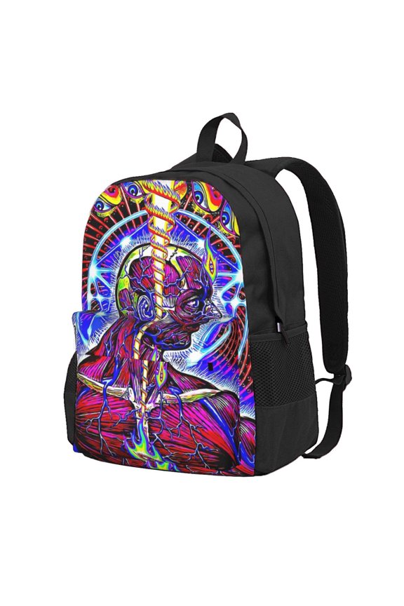 Tool Band Backpack Book Bags Casual Daypack For Travel Work Office