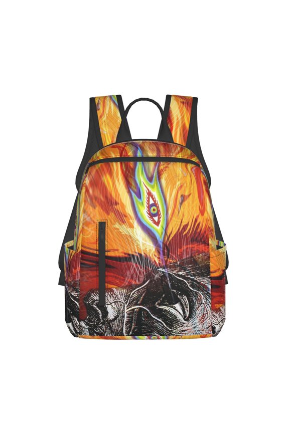 Tool Band Backpack Book Bags Casual Daypack For Travel Work Office