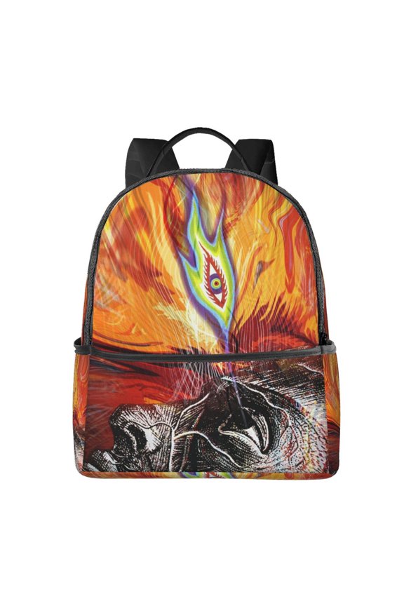 Tool Band Backpack Book Bags Casual Daypack For Travel Work Office