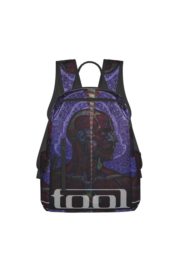 Tool Band Backpack Book Bags Casual Daypack For Travel Work Office