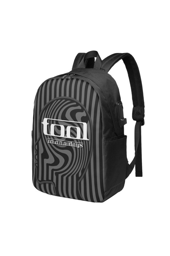 Tool Band Backpack Book Bags Casual Daypack For Travel Work Office