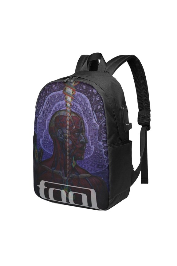 Tool Band Backpack Book Bags Casual Daypack For Travel Work Office