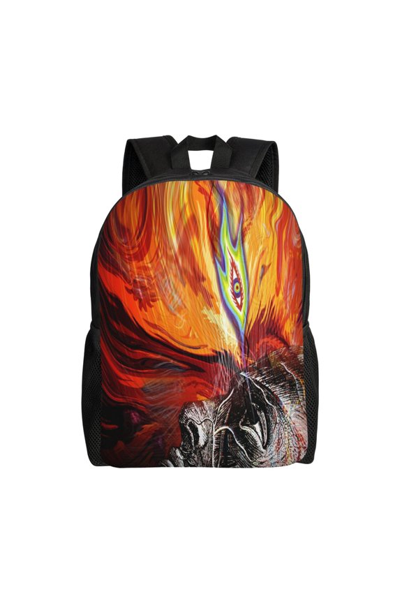 Tool Band Backpack Book Bags Casual Daypack For Travel Work Office