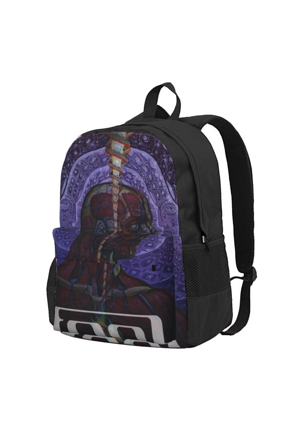 Tool Band Backpack Book Bags Casual Daypack For Travel Work Office
