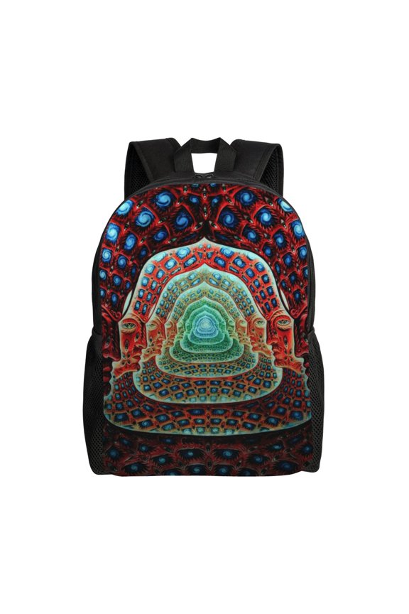 Tool Band Backpack Casual Knapsack Simple All-Purpose Bookbag Travel Rucksack For Men And Women