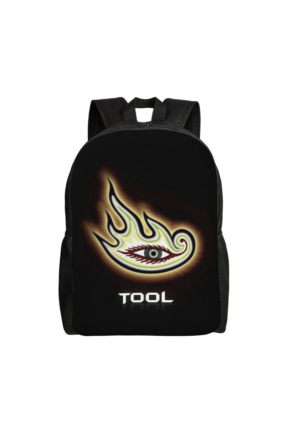 Tool Band Backpack Casual Knapsack Simple All-Purpose Bookbag Travel Rucksack For Men And Women