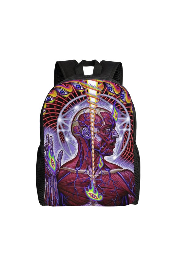 Tool Band Backpack Casual Knapsack Simple All-Purpose Bookbag Travel Rucksack For Men And Women