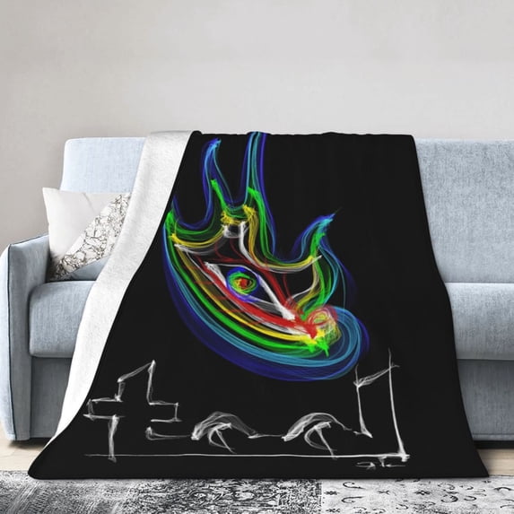 Tool Band Blankets Ultra Soft Flannel Blanket All Season Fuzzy Blanket Fluffy Cozy Blanket For Couch Bed Sofa 80"X60"