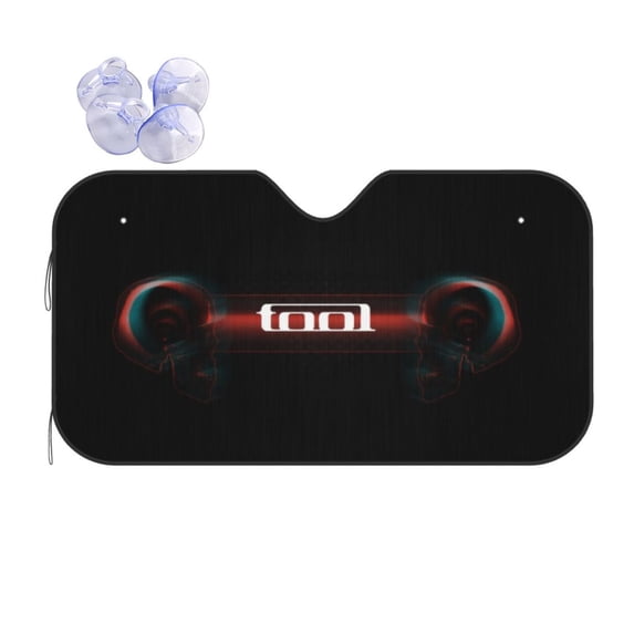 Tool Band Car Windshield Sun Shade Auto Front Window Sunshade Cover Car Visor For Car Truck Suv Medium