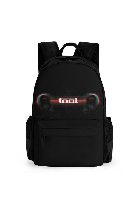 Tool Band Casual Backpack Lightweight Daypack Bookbag Printed Shoulder Bag Rucksack