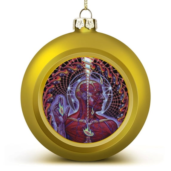 Tool Band Christmas Balls Ornaments Decoration Xmas Tree Hanging Ornament Pendant for Home Indoor Holiday Party Decor 1PCS