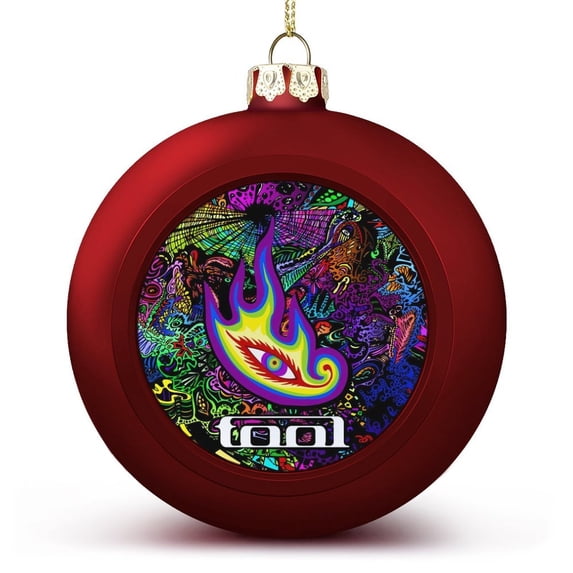 Tool Band Christmas Balls Ornaments Decoration Xmas Tree Hanging Ornament Pendant for Home Indoor Holiday Party Decor 1PCS