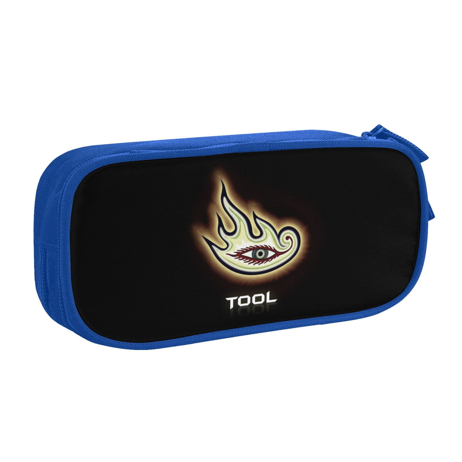 Tool Band Eye Logo Rock Pencil Case Large Capacity Doublelayer Pen Bag
