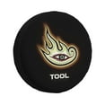 thumbnail image 1 of Tool Band Eye Logo Rock Spare Tire Cover Waterproof Dust-Proof Universal Wheel Tire Cover Protector Accessories 14" 15" 16" 17", 1 of 7