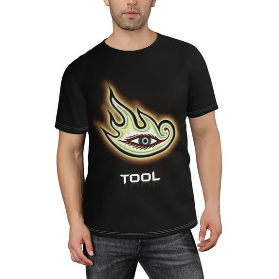 Tool Band Eye Logo Rock T-Shirt for Men Novelty 3D Pritneted Casual Short Sleeve Tees Shirt Summer Street T Shirt Top