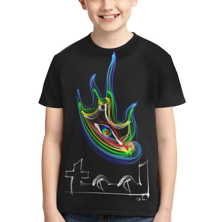 TOOLバンドTシャツ Unisex Black Tool Skull Spikes T-Shirt