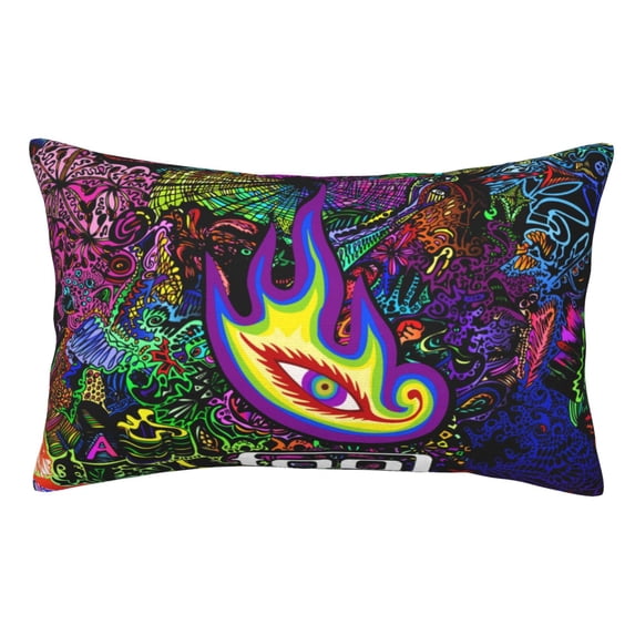 Tool Band Eye Pillowcase Cushion Pillow Covers With Hidden Zipper Pillow Case Decor For Bed Dorm Sofa Couch Car 14"x20"